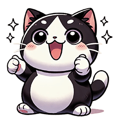 [LINEスタンプ] こてこてにゃんこ こてにゃん