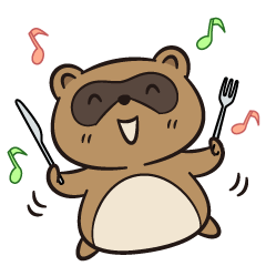 [LINEスタンプ] タヌキのたぬたぬ日常編