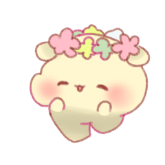 [LINEスタンプ] かわいいふぁふぁ！〜春〜