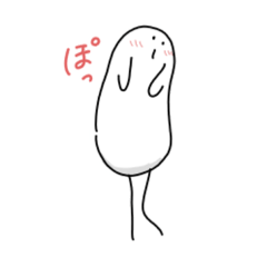 [LINEスタンプ] なんだかわからない子