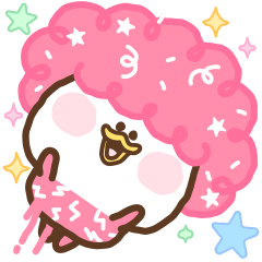 [LINEスタンプ] Beammy 10 Pop Pop Pink (日本語)