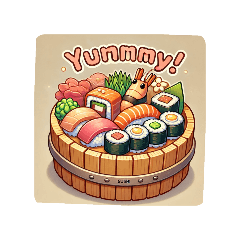 [LINEスタンプ] Japanese  foods