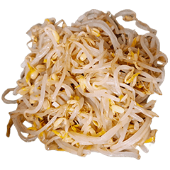 [LINEスタンプ] 食品シリーズ : 萌やし(モヤシ) #5