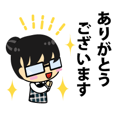 [LINEスタンプ] 事務子さんの1日～職場で使えるフレーズ～