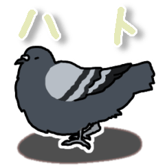 [LINEスタンプ] ハト図鑑1鳩