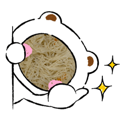 [LINEスタンプ] 焼きビーフンスタンプ