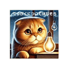 [LINEスタンプ] 哲学について考えるスコ