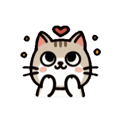 [LINEスタンプ] うごくにゃんこ