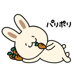 [LINEスタンプ] 毎日使いたいうさぎ♡