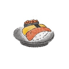 [LINEスタンプ] おいしいもの1