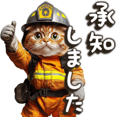 [LINEスタンプ] 敬語でご挨拶♡現場ねこ【BIG】