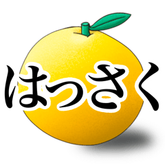 [LINEスタンプ] はっさくです