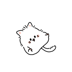 [LINEスタンプ] ぼさねこ