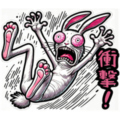 [LINEスタンプ] うさぎ癖MAX❗️ Vol.❶…