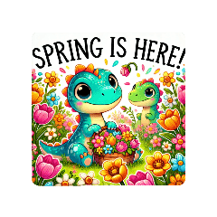 [LINEスタンプ] spring！