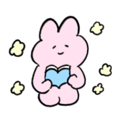 [LINEスタンプ] うさぎと送る生活 6 (文字なし)