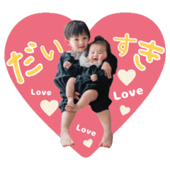 [LINEスタンプ] 佐藤家kids♡