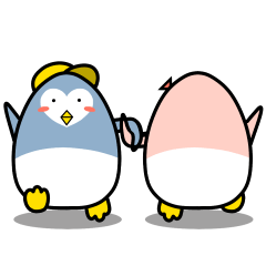 [LINEスタンプ] ブルーペンと友達