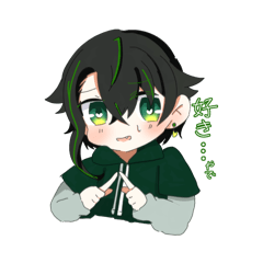 [LINEスタンプ] プレラスの脳筋スタンプ①[緑]の画像（メイン）
