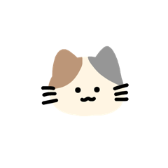 [LINEスタンプ] ねこさんのねこ(ぶち)