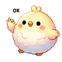 [LINEスタンプ] ふわぴよ‼︎