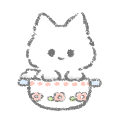 [LINEスタンプ] ふかふかこねこスタンプ