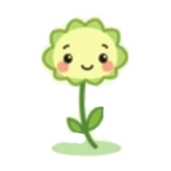 [LINEスタンプ] 植物も生きてる