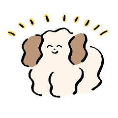 [LINEスタンプ] ゆるふわ犬ぴ