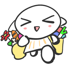 [LINEスタンプ] Sticoとおかいもの
