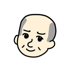 [LINEスタンプ] はたらくおじさんの顔