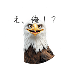 [LINEスタンプ] お鷹さんのお言葉