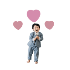 [LINEスタンプ] ♡3歳