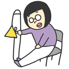 [LINEスタンプ] ボーンを吹くめがね3