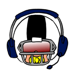 [LINEスタンプ] 仕事に使える！アメフト選手スタンプ