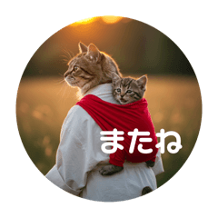 [LINEスタンプ] ちび猫ズ！