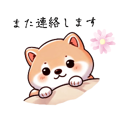 [LINEスタンプ] 親子で使える！柴犬シンプルスタンプ