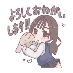 [LINEスタンプ] 【本人許可済み】色素薄系いいんちょとたい