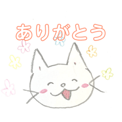 [LINEスタンプ] 手書きのミーちゃん