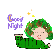 [LINEスタンプ] kyoko180 Good night