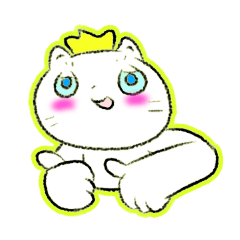 [LINEスタンプ] CATasKING{きゃっタスキング}