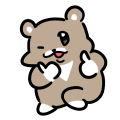 [LINEスタンプ] 何でも楽しいクマ