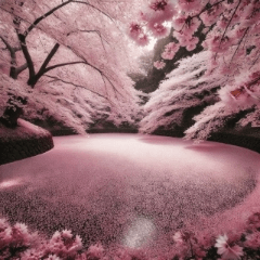 [LINEスタンプ] 桜満開、春の絶景かな