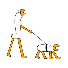 [LINEスタンプ] ガチョウなんです