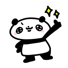 [LINEスタンプ] ラパパンダの日常スタンプ