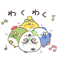 [LINEスタンプ] 花ことり 2