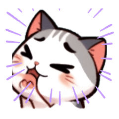 [LINEスタンプ] 毎日使える♡ねこのハルちゃん
