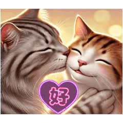 [LINEスタンプ] ねこちゃんのラブラブスタンプ