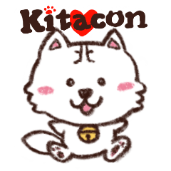 [LINEスタンプ] 猫応援キャラ「キタコン」