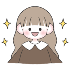 [LINEスタンプ] ゆるかわなロングの女の子