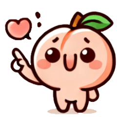 [LINEスタンプ] 日常風景のピーチたち